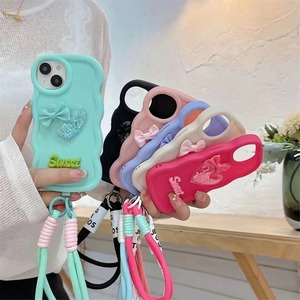 Funda para <span class=keywords><strong>iPhone</strong></span> 16 <span class=keywords><strong>Pro</strong></span> Max, funda de TPU suave a prueba de golpes, Color caramelo con pulseras, Fundas Para móviles Para <span class=keywords><strong>iPhone</strong></span> 15 <span class=keywords><strong>Pro</strong></span> Max <span class=keywords><strong>14</strong></span> - Product Image 5