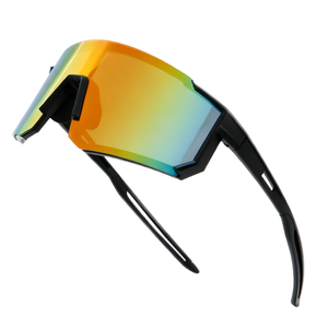 <span class=keywords><strong>Gafas</strong></span> de Sol Deportivas Unisex con Media Montura y Protección UV400, <span class=keywords><strong>para</strong></span> Ciclismo, Senderismo, Deportes al Aire Libre, Protección contra el Viento y la Arena - Product Image 1