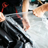 Film de protection de peinture pour moto auto-adhésif transparent TPH 7,5 mil, auto-réparant, anti-rayures, anti-jaunissement, amovible, sans autocollants