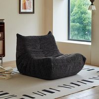 Fauteuil lounge Caterpillar moderne en tissu vert, style Togo, canapé surdimensionné pour salon, chambre, hôtel, maison d'hôtes