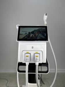 Nuevo Equipo de Depilación de Titanio 755 808 1064 para Salón de Belleza, Máquina de Depilación Láser de 3 Longitudes de Onda 755 808 1064 - Product Image 3