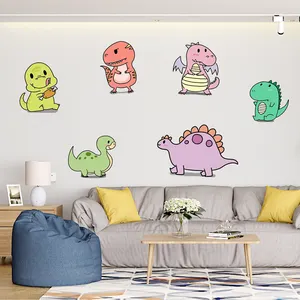 Stiker Dinding Kamar Bayi, Stiker Dinding Stiker Dinding Kamar Bayi Kartun Dinosaurus Bisa Dilepas untuk Anak-anak dan Kamar Anak-anak