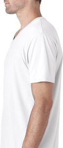 LOGO personnalisé T-shirt solide à col en V pour hommes 100% coton 180g Diverses couleurs Chemises de haute qualité Tops imprimés Numéro de modèle INS - Product Image 2