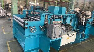 Ổ đĩa servo 1.5*1300mm tấm kim loại thép cuộn cắt theo chiều dài san lấp mặt bằng cắt và khe máy - Product Image 6