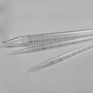Medical Lab Disposable 2ml Plastic Sterile Serological Pipette Serum Pipette Laboratory Supplier