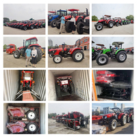 Tracteur agricole YTO EX804 pas cher, moteur diesel 80 CV, 4x4, pièces détachées pour machines agricoles, vente en gros