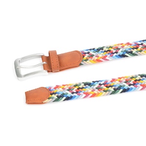 Tecido elástico lona Tecido estiramento cintos trançados multicoloridos - Product Image 3