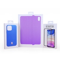 Estuche para Teléfono Celular de Plástico Colorido CLP, Caja de Embalaje Tipo Blíster para Móvil