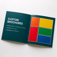 Imprimante économique Jiangsu pour service d'impression de catalogues, brochures et dépliants d'entreprise avec logo personnalisé sur papier couché kraft