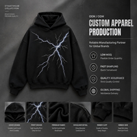 Sweat à capuche unisexe en molleton 100 % coton 420 GSM, coupe oversize à épaules tombantes, imprimé graphique personnalisé, style streetwear