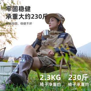 Chaise pliante Kermit pour extérieur, camping, plage, légère et portable, fabriquée au Zhejiang - Product Image 5