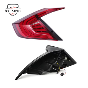 ไฟท้าย LED สำหรับ Honda <span class=keywords><strong>Civic</strong></span> รุ่นที่ 10 Sedan ปี 2016 2017 2018 2019 2020 ไฟท้ายรถยนต์ ไฟท้าย ไฟเลี้ยว ไฟถอย ไฟเบรก - Product Image 1