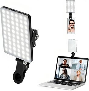 Min cámara de teléfono inteligente foto Selfie LED Luz de relleno lámpara de Palma transmisión en vivo maquillaje Webcam Zoom llamada en línea Reunión Video Luz - Product Image 1