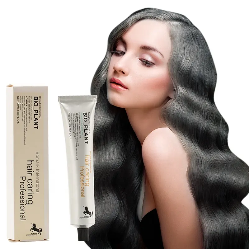 OEM venta al por mayor Gran oferta profesional permanente bajo Ammoina tinte para el cabello crema salón moda color