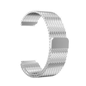 Bracelet magnétique en maille épaisse en acier inoxydable pour les nouvelles montres intelligentes Samsung et <span class=keywords><strong>Huawei</strong></span> (20 mm/22 mm) - Product Image 6