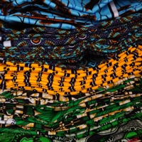Tissu Wax Personnalisé de Haute Qualité, Véritable Imprimé Wax Garanti, Tissus Africains Pagnes Hollandais 100% Coton 6 Yards pour Pagne Ankara