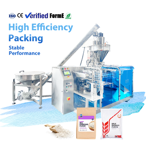 Machine d'emballage multifonctionnelle verticale pour sachets à fermeture éclair, pour poudre, farine et levure, capacité 1 kg - Product Image 1