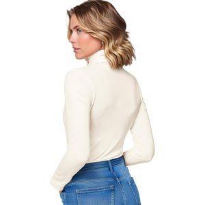 Haut thermique ajusté à col roulé et manches longues pour femme, idéal pour les températures froides - Product Image 4