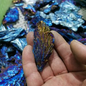 Minerales de cuarzo cristal turmalina arcoíris titanio alta calidad al por mayor técnica curativa natural pulida - Product Image 6