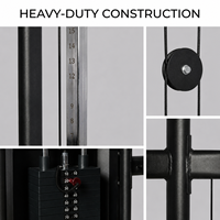 Système d'entraînement de fitness Evolve Dual Multi Functional Trainer Station de machine à câble