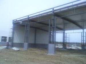 Bâtiments d'entrepôt préfabriqués de style industriel en structure <span class=keywords><strong>métallique</strong></span> modulaire personnalisée en usine - Product Image 3