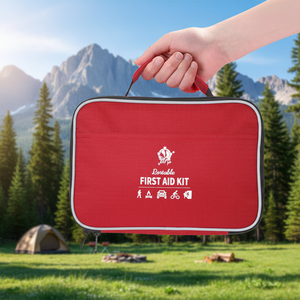 Kit de Primeros Auxilios para Supervivencia en Campamentos al Aire Libre con Suministros Médicos Esenciales de Emergencia - Product Image 1