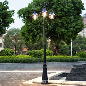 Éclairage extérieur 2022 Nouvelles IP65 <span class=keywords><strong>Led</strong></span> Post Top Light Extérieur Paysage Zone Haut Pôle Jardin Éclairage Parc Lampe - Product Image 3