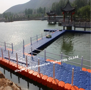HDPE phao cầu máy bay phản lực trượt tuyết nổi <span class=keywords><strong>Dock</strong></span> du thuyền Neo <span class=keywords><strong>Dock</strong></span> Câu Cá Nhựa nổi nền tảng - Product Image 5