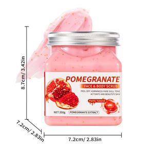 Exfoliante Corporal de Sal Marina Natural de Marca Privada OEM, Exfoliante Corporal de Azúcar Moreno y Karité, Exfoliante Corporal Hidratante de Colágeno y Café - Product Image 2