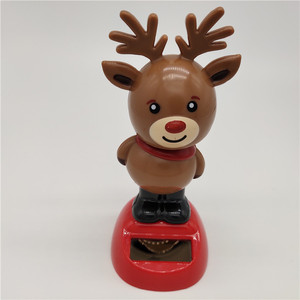 Christmas <strong>Solar</strong> Powered <strong>Dancing</strong> Figurine Ornament <strong>Solar</strong> Flower Bear Santa Claus Doll Shaking <strong>Toy</strong> for Car Decoration Kids Adults - Product Image 5