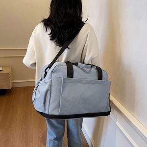 Custom Logo Travel Bags Adjustable Shoulder Strap Duffle Bag Outdoor Travel Business Luggage Bag - Product Image 6