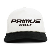 Casquette de golf unisexe en polyester PRIMUS, logo brodé, design classique avec cordon, légère et respirante, accessoires de golf