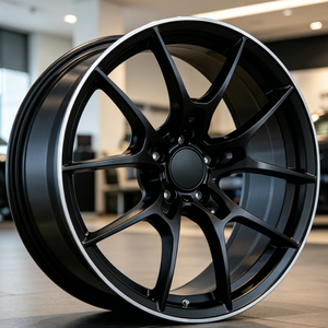 ล้อแม็กซ์อลูมิเนียม RUNLUN18*8.0PCD5X112ET35 สีดำเงา <span class=keywords><strong>MIB</strong></span>/HB เหมาะสำหรับรถยนต์หลากหลายรุ่นที่ปรับแต่งหรือเปลี่ยนทดแทน - Product Image 2
