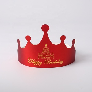 Chapeau en papier pour fête d'anniversaire de 1 an pour garçons, nouveau style, vente en gros, directement de l'usine - Product Image 6