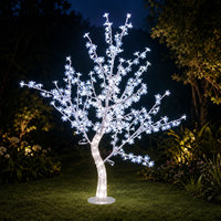 Luz LED para Árbol de Flores de Cerezo para Decoración de Jardín y Paisaje