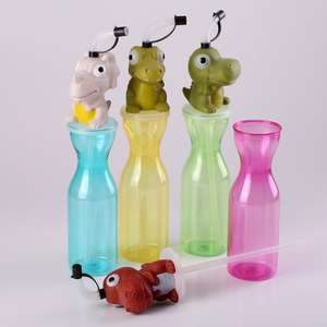 <span class=keywords><strong>Bouteille</strong></span> d'eau réutilisable avec paille, motif dessin animé, couleurs estivales hawaïennes, pour fêtes à la <span class=keywords><strong>piscine</strong></span>, vacances, plage, luau, boissons hawaïennes, <span class=keywords><strong>piscine</strong></span>, divertissement - Product Image 2