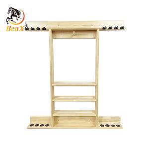 Support de <span class=keywords><strong>queue</strong></span> de <span class=keywords><strong>billard</strong></span> en bois massif <span class=keywords><strong>mural</strong></span> à 8 trous BenX pour boules de <span class=keywords><strong>billard</strong></span> et de <span class=keywords><strong>billard</strong></span> - Product Image 2