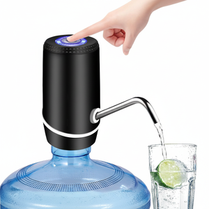 Pompa Elettrica Portatile per Dispenser d'Acqua per Bottiglie da 5 Galloni con Interruttore e Ricarica USB, Erogatore d'Acqua Automatico - Product Image 2