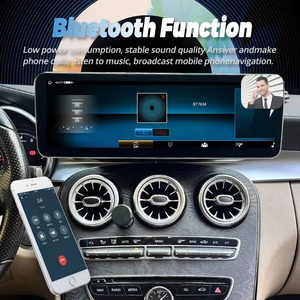วิทยุติดรถยนต์ขนาด 14.9 นิ้ว สำหรับ Mercedes Benz C Class GLC ปี 2015-2018 NTG 5.0 ระบบ Android 15 มัลติมีเดีย วิดีโอ GPS นำทาง WiFi 4G Carplay - Product Image 5