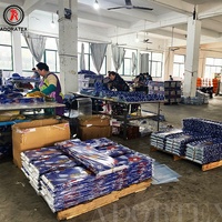 Tissus imprimés en cire africaine Kampala OEM ou en stock avec brillance