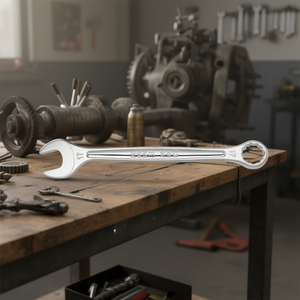 Open End Wrench 285mm Steel For Mechanical Repair <b>Tools</b> - Product Image 3