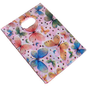 Custom Printed Biodegradable <b>Compostable</b> Plastic D Cut Shopping <b>Bags</b> OEM ODM Ecofriendly Reusable <b>Bags</b> For Retail Clothing Store - Product Image 2