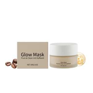 Masque hydratant et éclaircissant à l'huile de café, hydrate en profondeur, booste l'éclat, atténue les taches brunes pour les peaux grasses, utilisation nocturne, 30g - Product Image 1