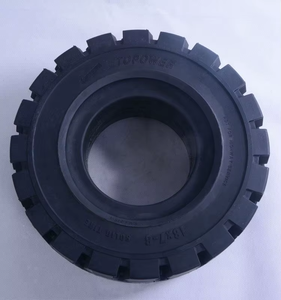 Pneus pleins pour excavatrice 18X7-8, excellent rapport qualité-prix, roues tout-terrain 18 pouces pour chariots élévateurs industriels électriques/diesel Linde/Toyota - Product Image 6