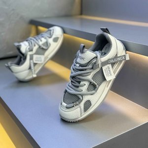 Zapatos de moda versátiles, cómodos y casuales con capas de tela de malla, transpirables y con suela suave, ligeros para caminar. - Product Image 3