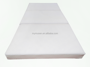 Gấp nệm gấp sofa 4 "Breathable mật độ cao bọt Nệm Topper, di động đánh giường với có thể tháo rời & có thể giặt Bìa - Product Image 4