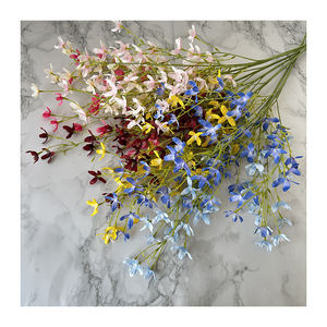 Queyiyi rami lunghi foglia pianta artificiale YANGMEI <span class=keywords><strong>febbraio</strong></span> orchid home decor - Product Image 2