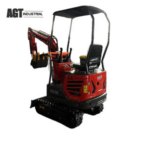 AGT nuovo MINI escavatore MX15R con il contrappeso mini scavatrice con il pollice scavatore del motore Rato escavatore - Product Image 4
