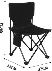Meilleure chaise de camping avec 4 tailles pour adultes, enfants et adolescents, chaise pliable légère et portable pour le sable, le camping, les concerts et les voyages - Product Image 5