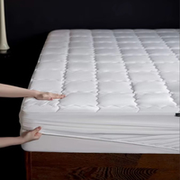 Matelas Bébé LIIESEN Doux et Sain Classe A, Pliable, Matelassé, Antibactérien, Anti-acariens, Ajustable pour Lit Simple/Double, Toutes Saisons